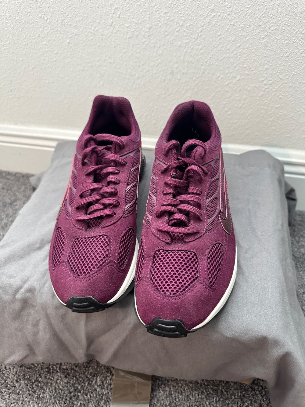 Nike Air Zoom Women's Deep Burgundy Athletic Sneakers